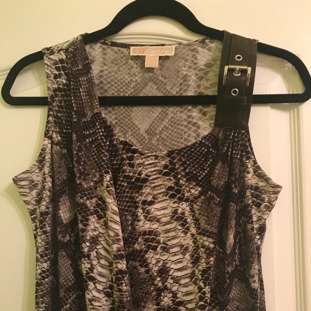 Michael Kors snake print dress